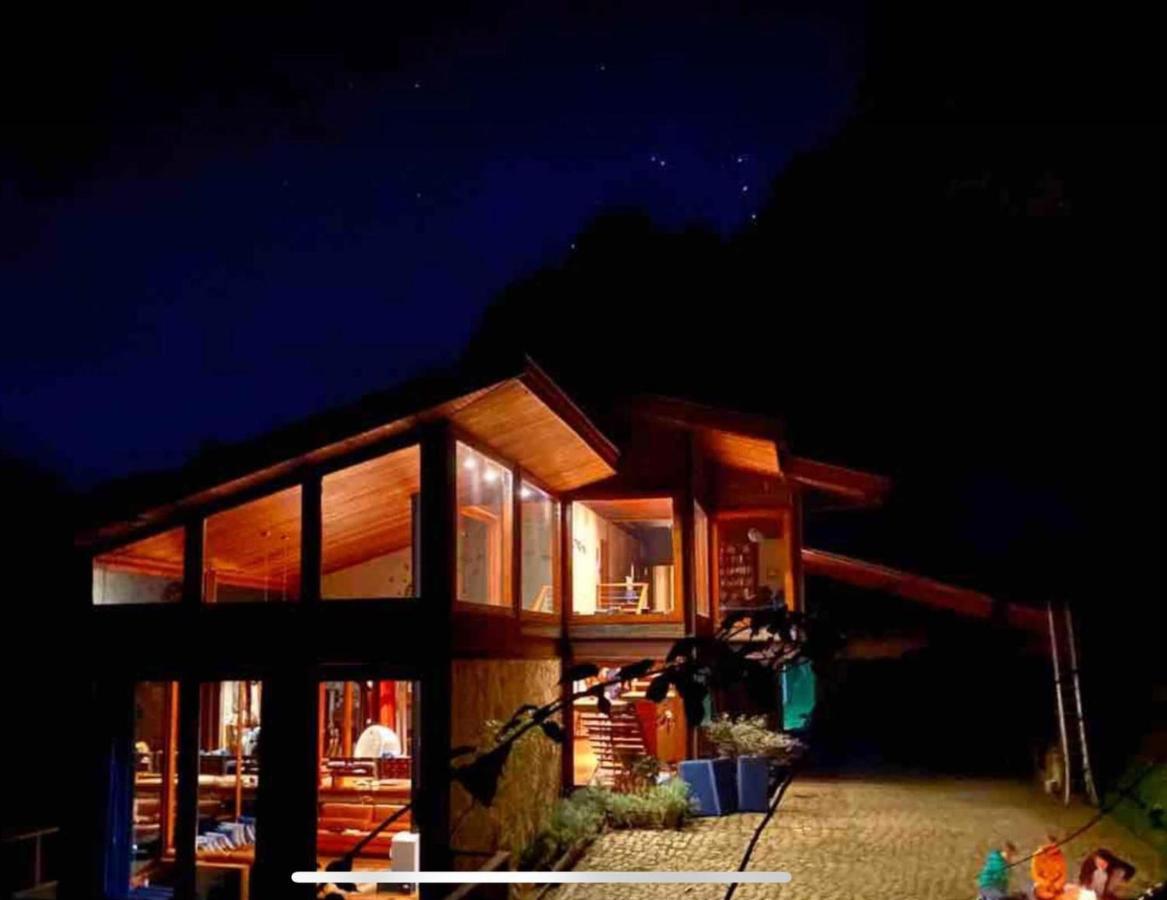 Casa De Vidro Com Vista Mantiqueira - Com Cafe E Staff Villa Campos do Jordao Exterior photo
